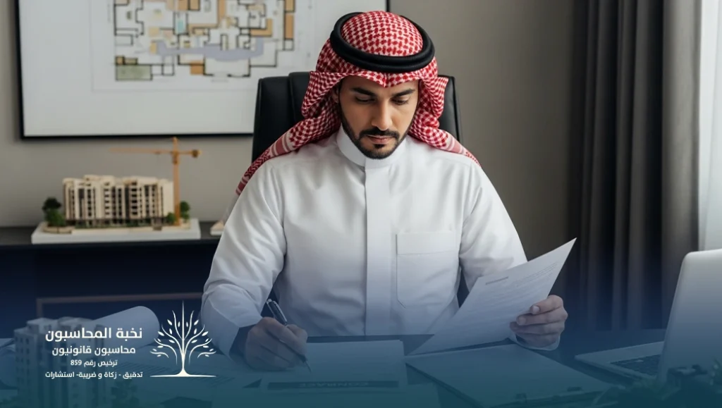 المحاسب القانوني في مشاريع البيع على الخارطة