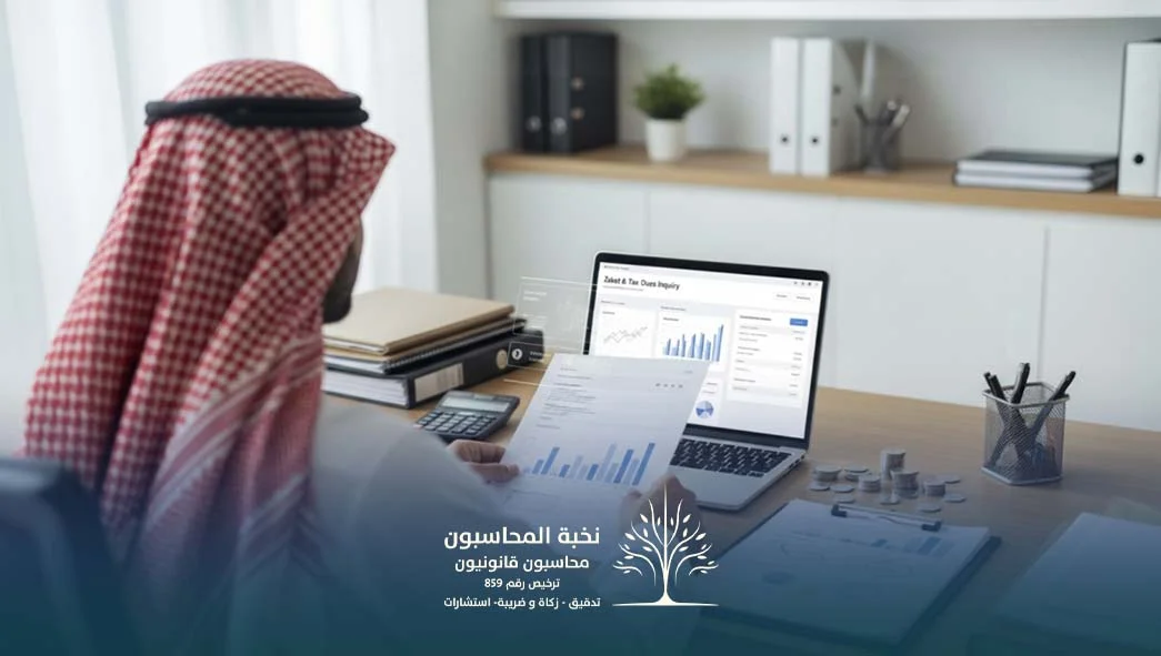 استعلام مستحقات الزكاة والدخل